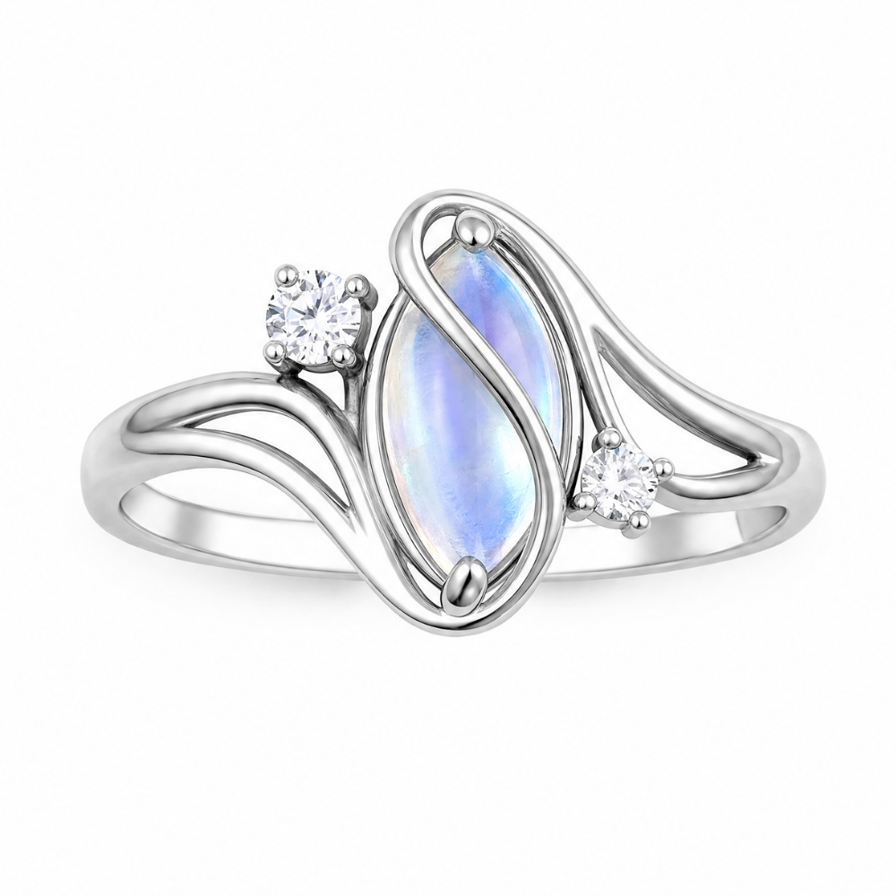 Aveline™ Moonstone Promise Ring