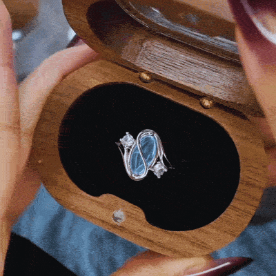 Aveline™ Moonstone Promise Ring